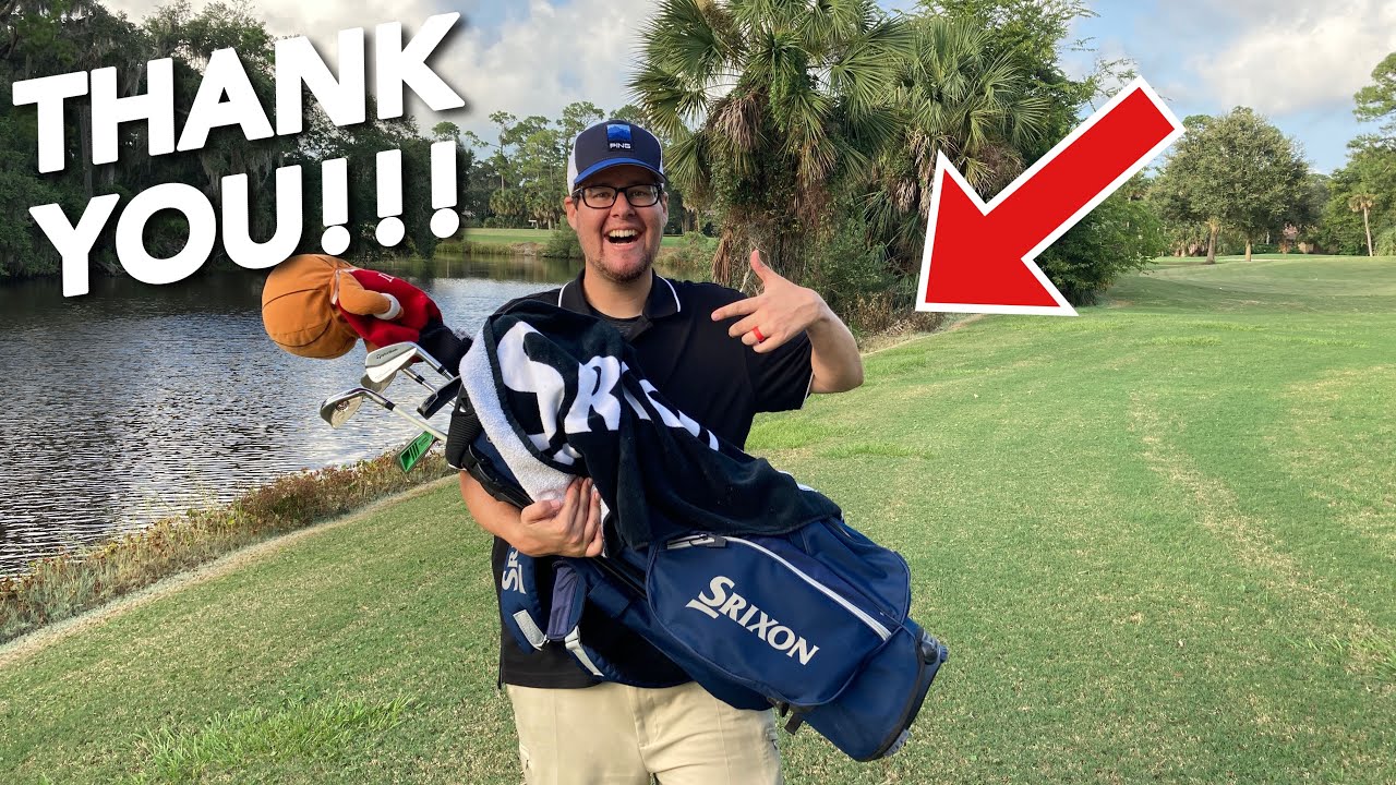 We COULD NOT Believe What GOLF CLUBS They SENT US!! (Thank You!!)