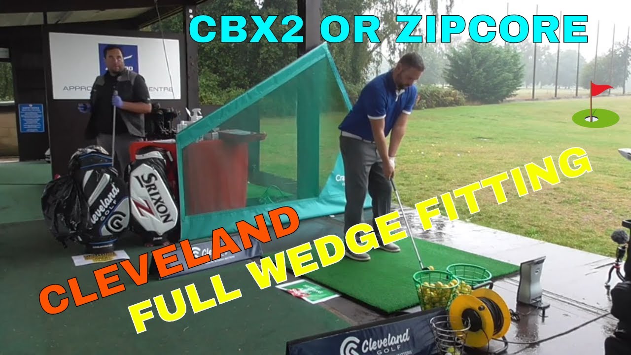 Full Wedge Fitting with Cleveland/Srixon. CBX2 or RTX Zipcore