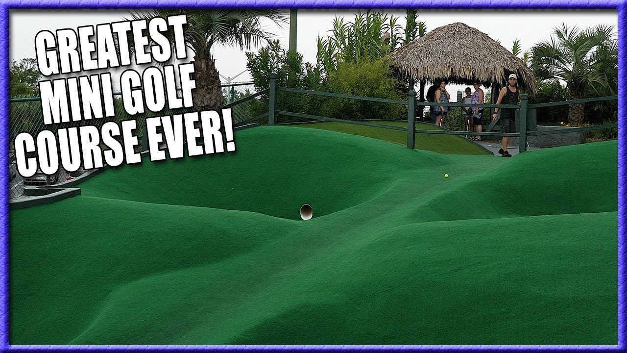 THE BEST MINI GOLF COURSE EVER – HOLE IN ONES AND CRAZY SHOTS – WIN FREE GAMES FOR LIFE [4K]