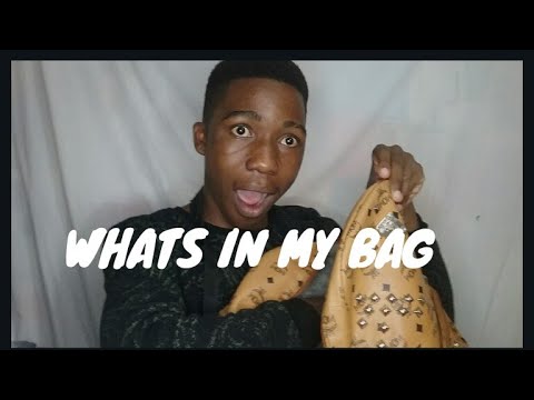 WHAT IS IN MY BAG 2020 | WHAT I ALWAYS CARRY AROUND IN MY BAGS MENS EDITION