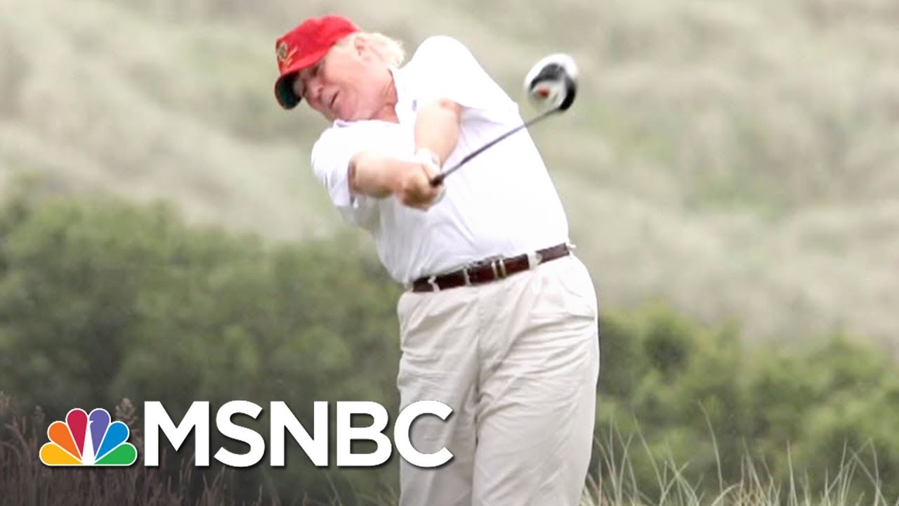 How President Donald Trump Gets Those Great Golf Scores | All In | MSNBC