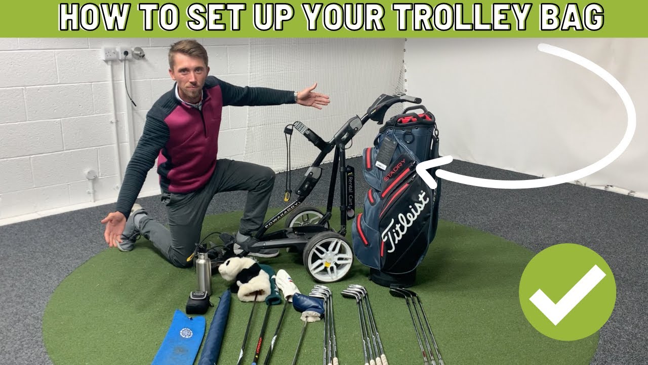 HOW TO SET UP YOUR GOLF CART BAG