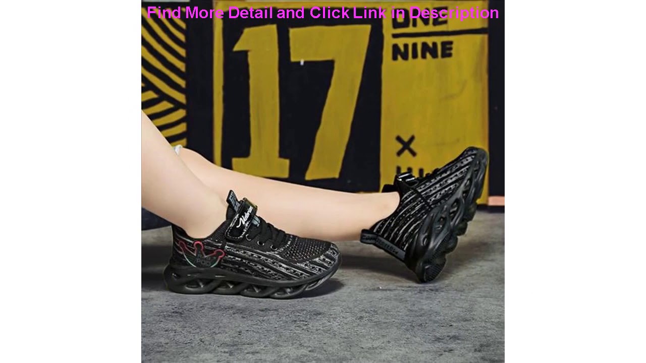 Review Shoes Kids Casual Children's Flat Shoes Breathable Comfortable Sneakers Soft Running Sports