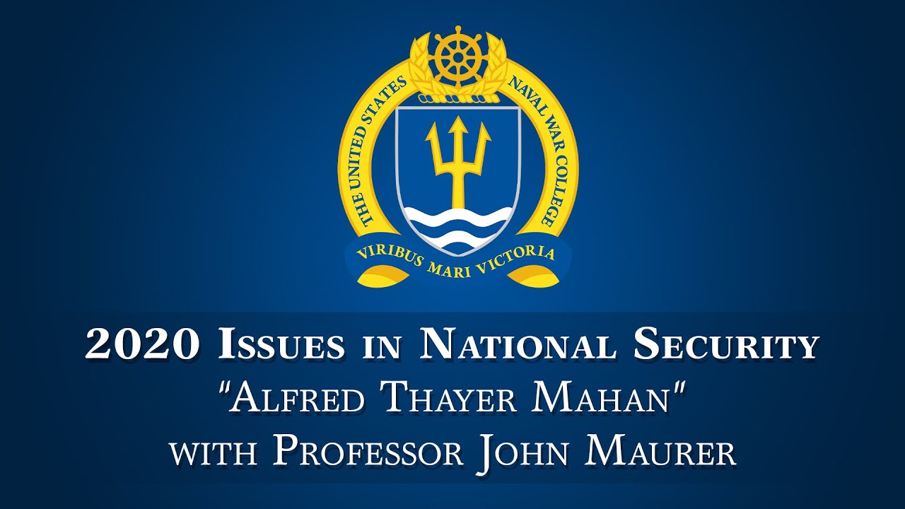 Professor John Maurer speaks about Alfred Thayer Mahan, the College's second and fourth president.