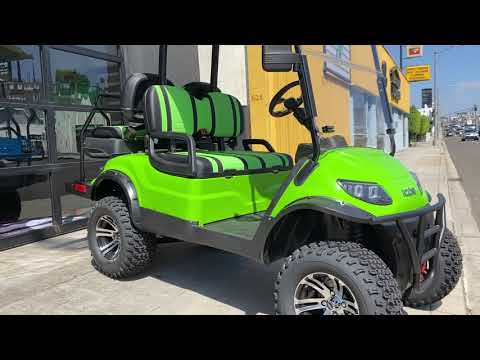 Street Legal Golf Cart – ICON i40L Lifted Golf Cart – E3Vehicles.com