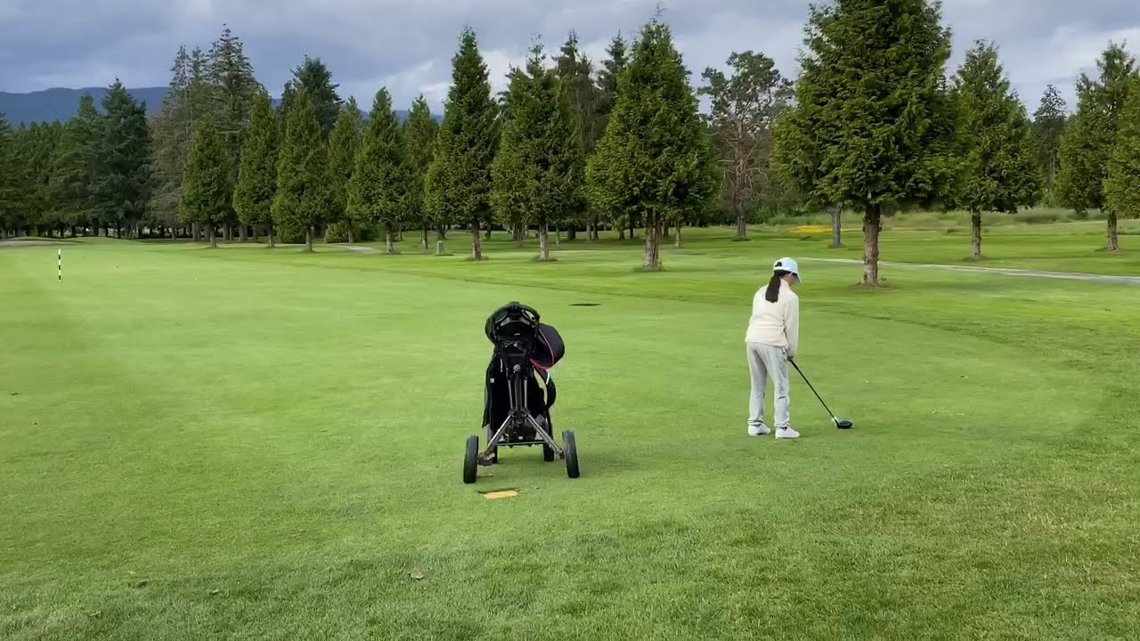 First time golfing