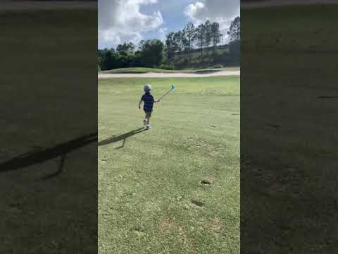 May 2020 – Jagger’s first time golfing with daddy! 1