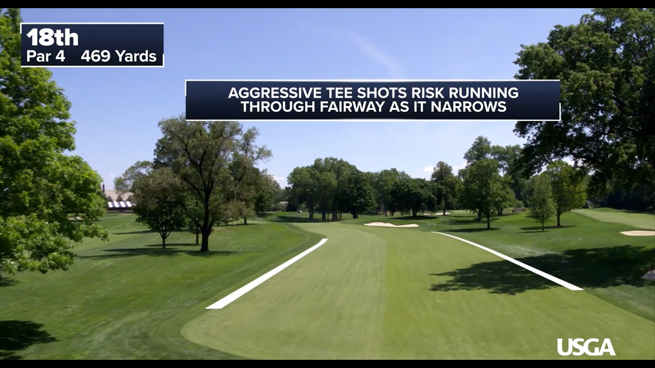 2020 U.S. Open: Flyovers of Winged Foot Golf Club's West Course, all 18 Holes