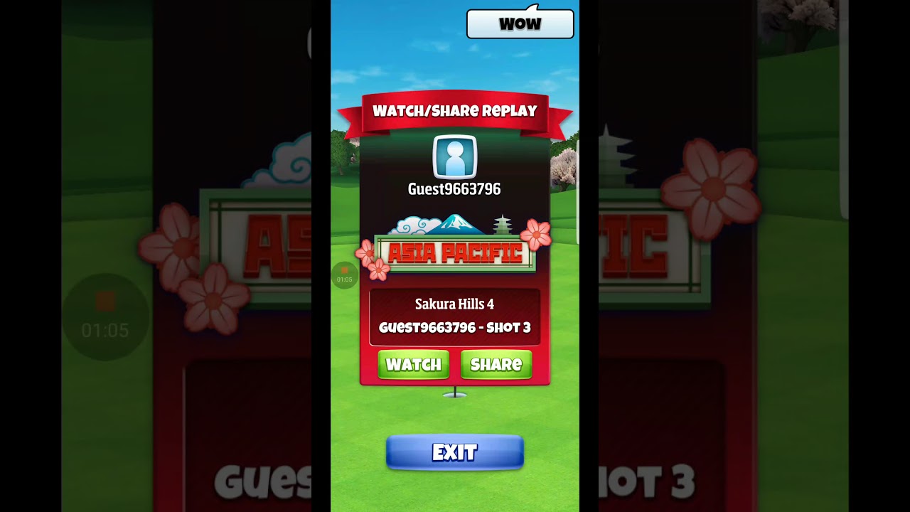 Golf Clash Tour 3 "The etiquette Dunk" there is a difference.