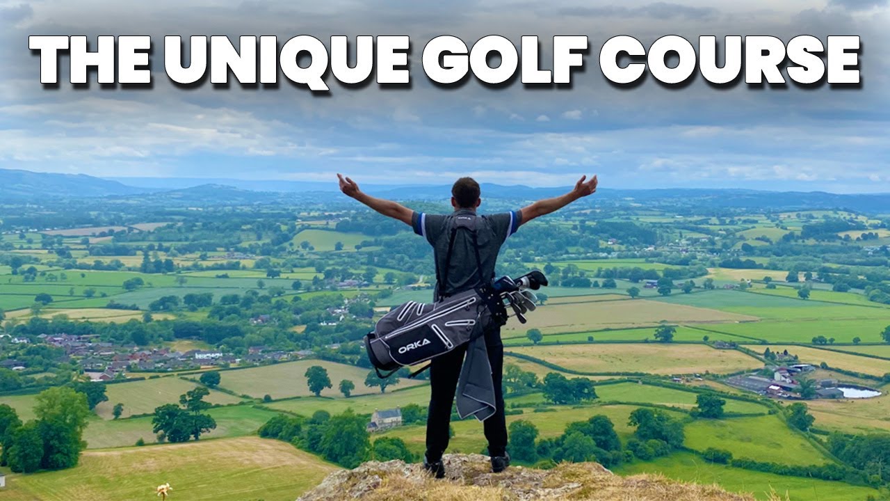 THE WORLD'S MOST UNIQUE GOLF COURSE IN 4K LLANYMYNECH GOLF CLUB