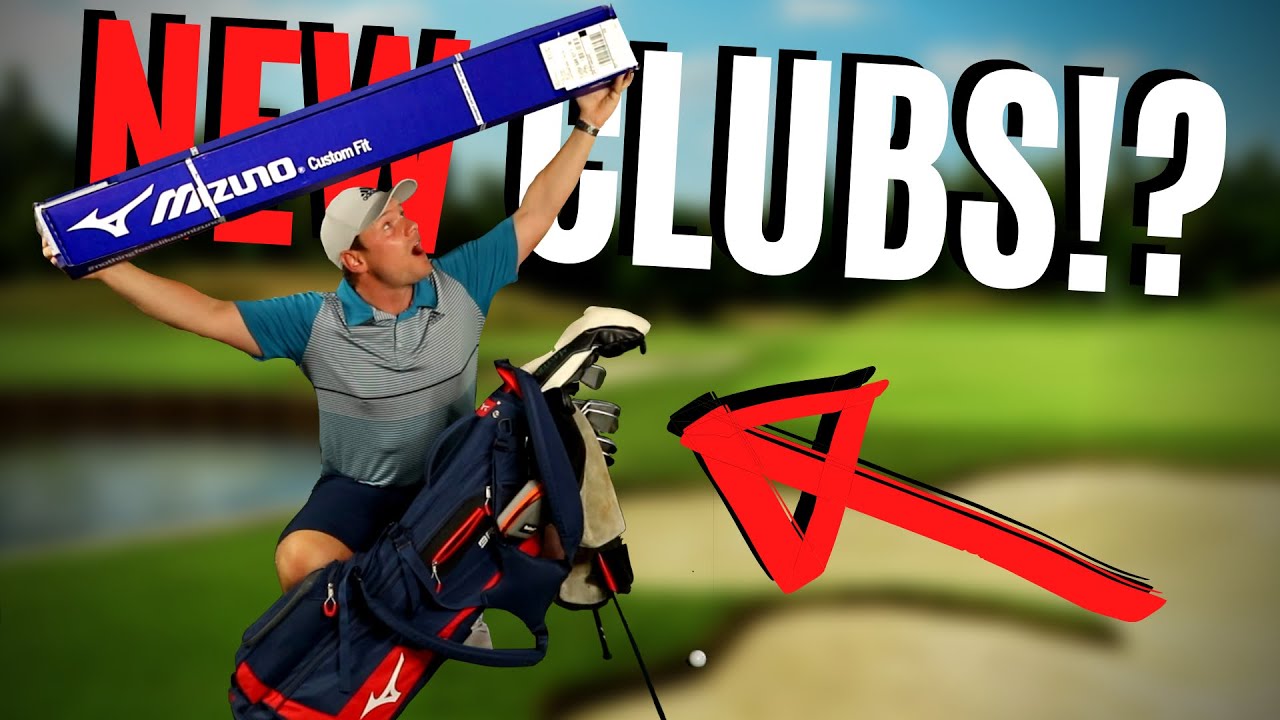 I’M NOT PROUD OF THIS… UNBOXING “MY NEW” GOLF CLUBS!?