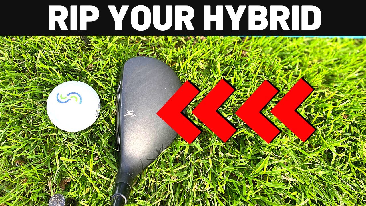 HOW TO HIT YOUR HYBRID – Simple golf drill