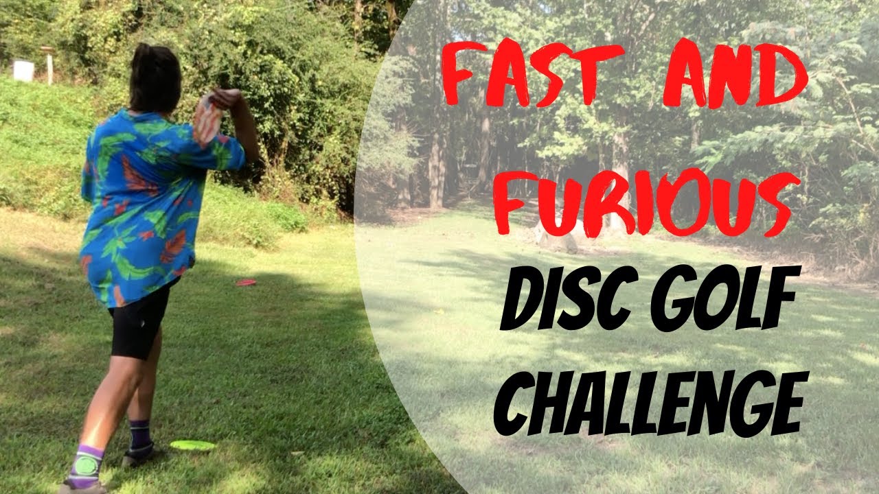 Rollers and Turbo Putts Only Round-Fast and Furious Disc Golf Challenge | Disc Golf Course Vlog