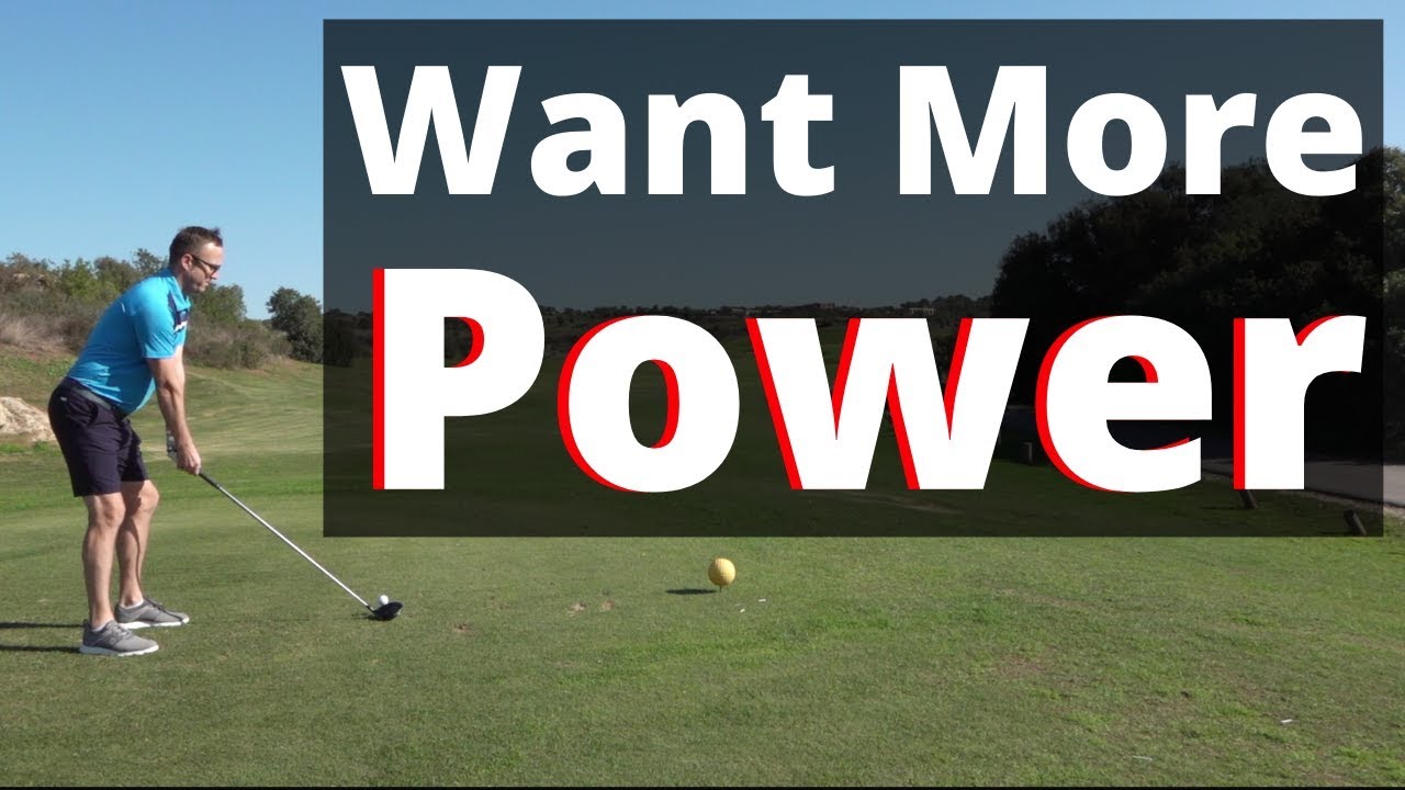 THE GOLF TIP THAT GIVES YOU MORE POWER