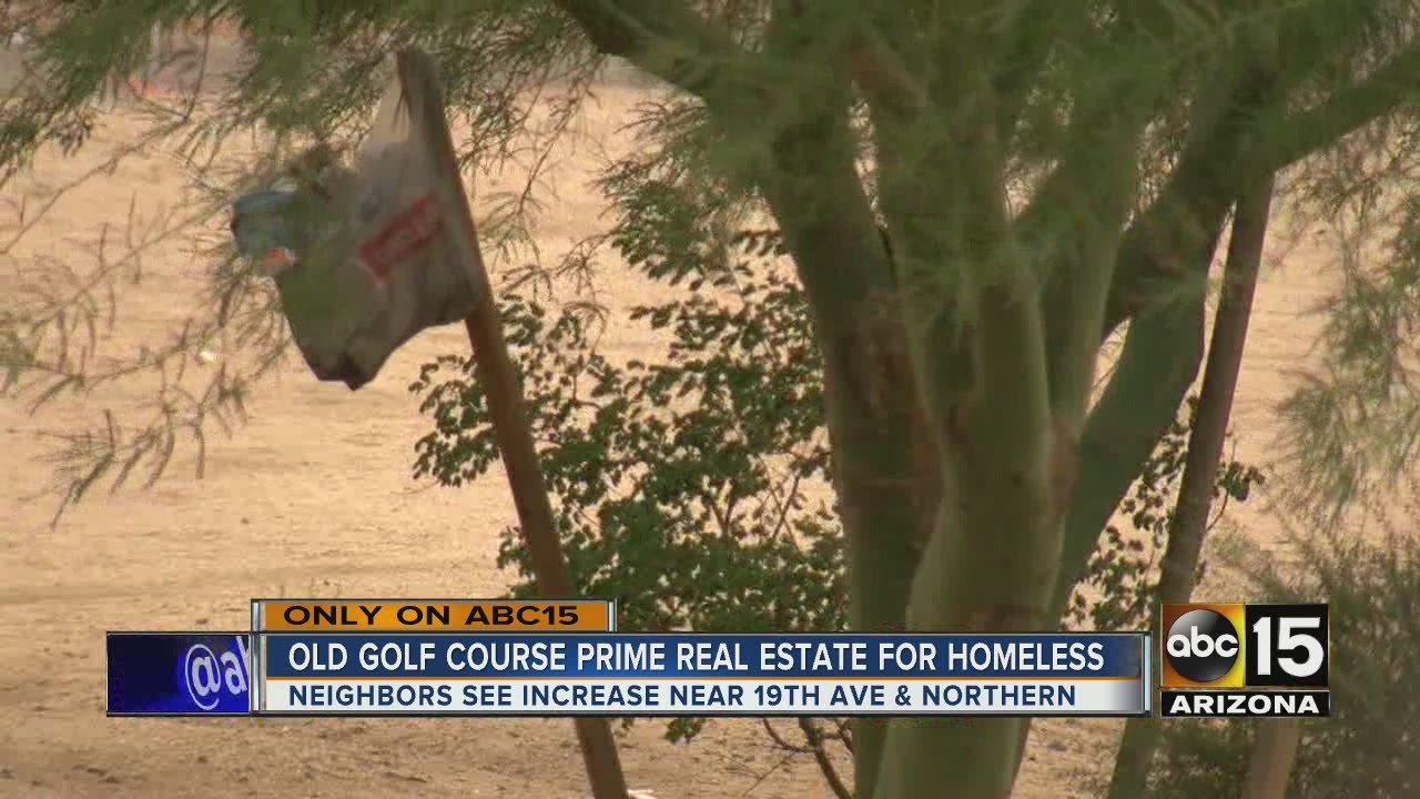 Former golf course now prime real estate for homeless