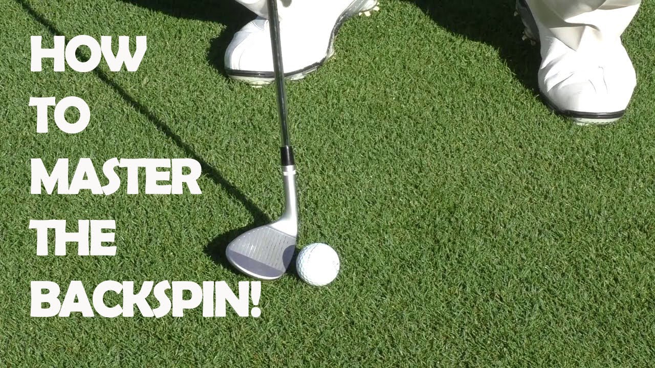 Golf: How To Get Backspin