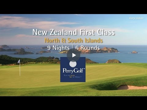 New Zealand First Class Golf Vacation – PerryGolf.com