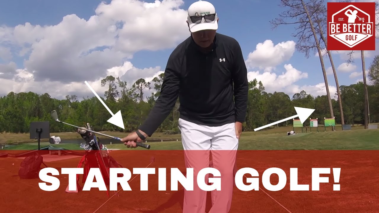 Golf for Beginners! If you have NEVER picked up a Club