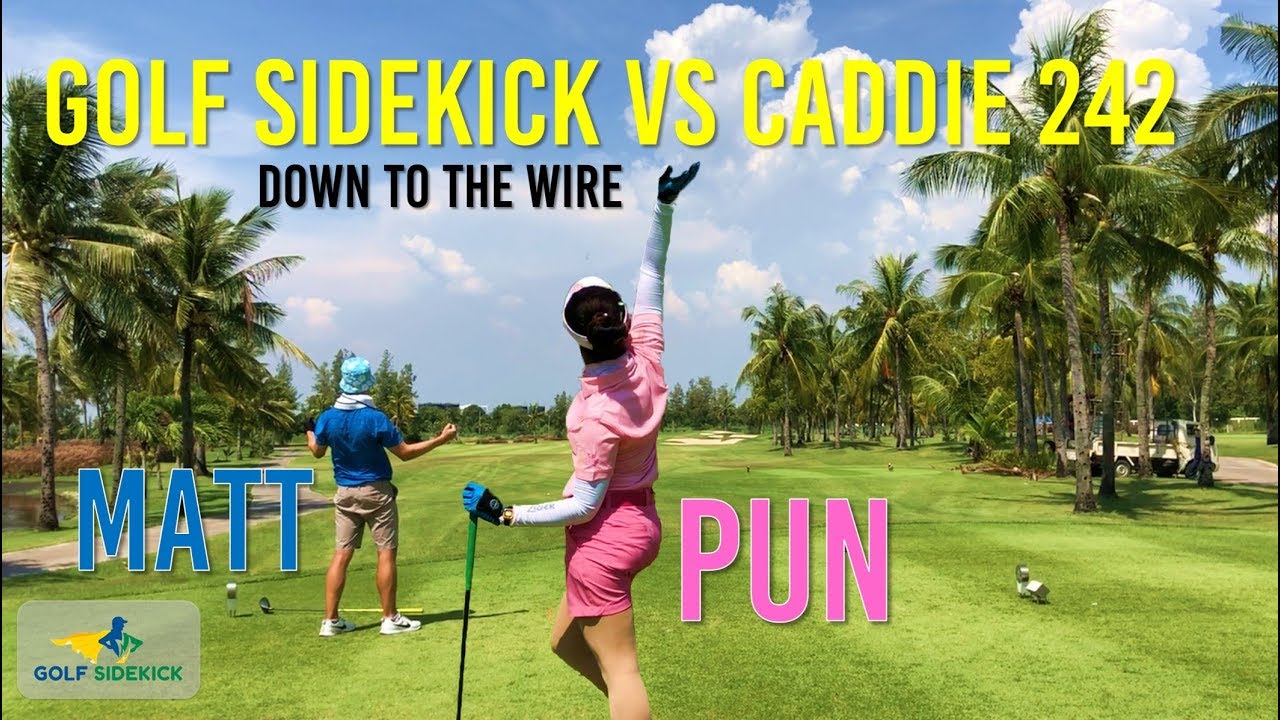 Golf Sidekick vs Caddie 242 Back Nine – Best Golf Course Vlog of All Time