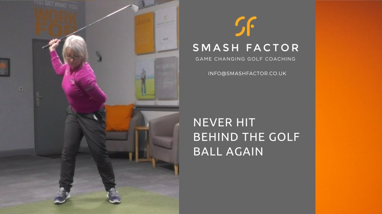 NEVER hit BEHIND THE GOLF BALL again with this drill