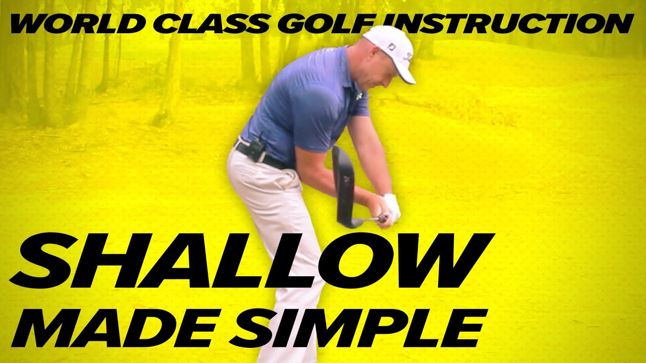 THE Easiest Way to Shallow out Golf Swing – "HOW to Shallow the Golf Club" – Craig Hanson Golf