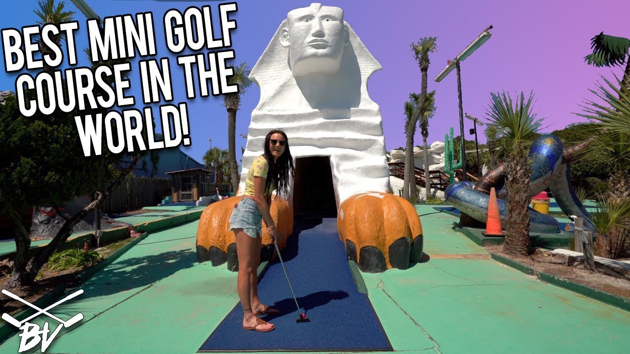 THE BEST MINI GOLF COURSE IN THE WORLD! – CRAZY HOLE IN ONES AND INSANE HOLES! – WIN FREE GAME!