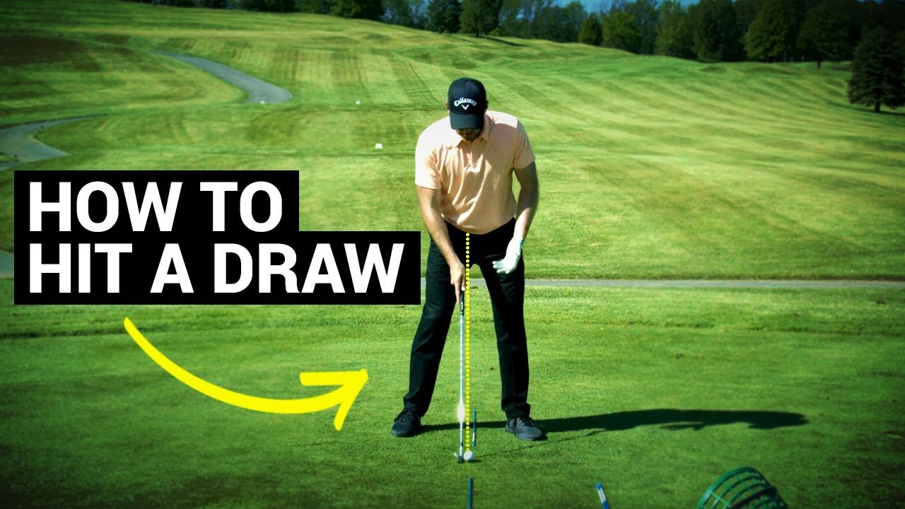 How To Hit A Draw In Golf (Easy Drill)