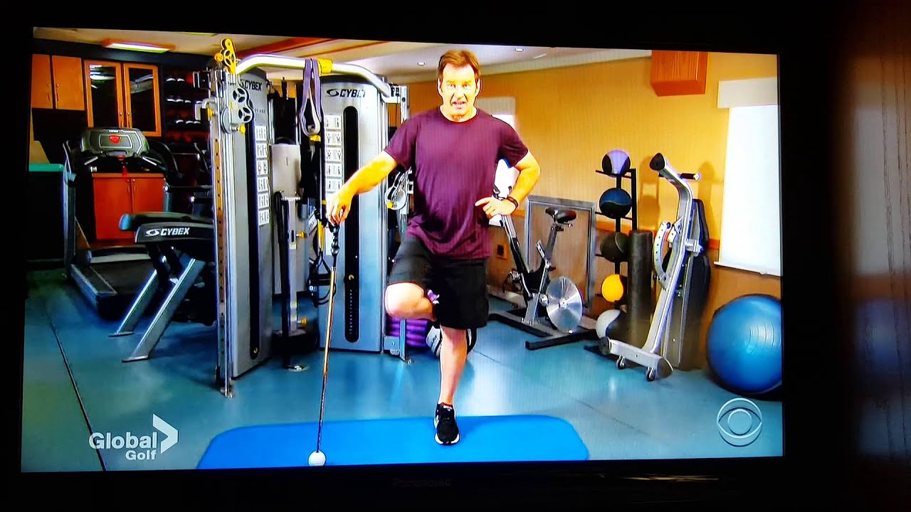 More Nick Faldo Golf Fitness Exercises