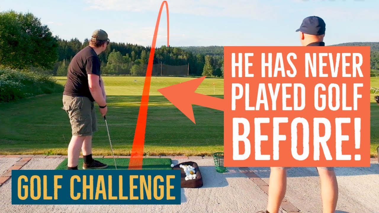 Playing golf for the first time – 10 minute lesson challenge