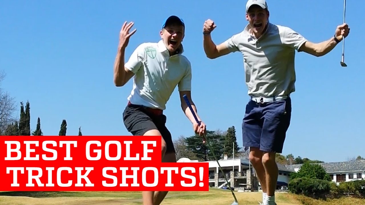 BEST GOLF TRICK SHOTS & PUTTS  | PEOPLE ARE AWESOME 2016