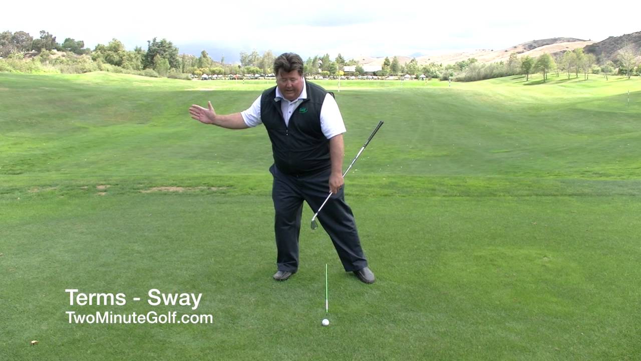 Golf Terms – Swaying