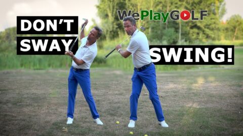 Golf instruction: Avoid the SWAY in your BACK SWING. This is how, the easy way