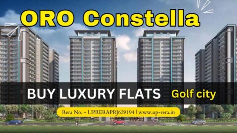 3 & 4 Bhk Flats luxury For Sale In Sushant Golf City Lucknow | Oro Constella