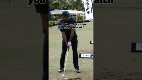 Only Tiger knew this secret…. 🤫 #golf #golftips #golfswing #golfcoach