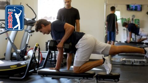 PGA TOUR winner Nico Echavarria’s FULL workout routine