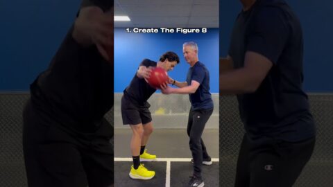 FIXING AN OVER THE TOP SWING #golf #golffitness #golfexercise