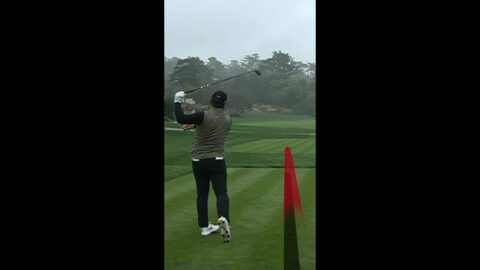 “Golf is hard” errant tee shot moments 😬