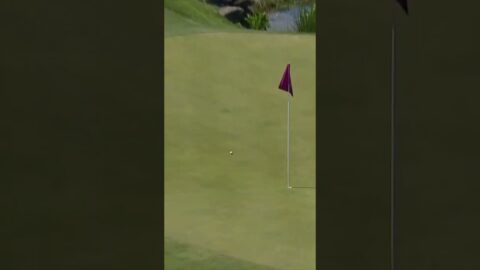 Hole-in-one FOR A PORSCHE 🚘😱