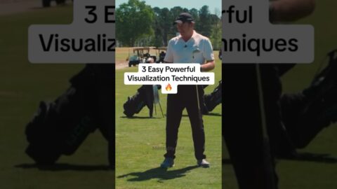 3 Easy Powerful Visualization Techniques 🔥 #Golf #GolfTips #MentalGame #SirNickFaldo