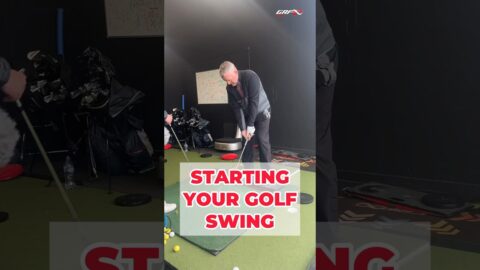 Starting your golf swing ⛳️ #golf #golfinstruction #grfgolf #golfswing #golfschool #coachyourself