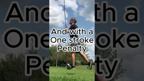 Red stakes Vs. Out of Bounds In GOLF