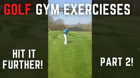 3 GYM EXERCISES TO INCREASE POWER PT2 – GOLF FITNESS #shorts