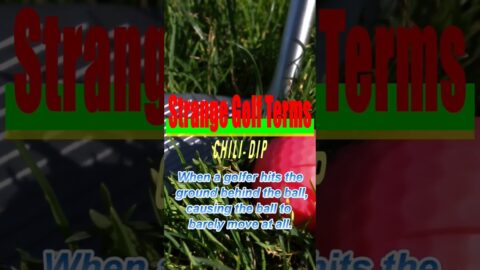 Strange Golf Terms #golf