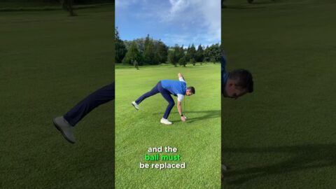 If you didn’t know this rule, now you do #golfrules #rules #rulesofgolf #golf