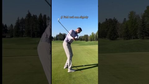 Perfect your backswing with this simple drill! ✅ A common complaint I hear from amateur golfers is