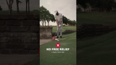 Do you get free relief from an immovable obstruction that’s in a penalty area? | USGA Rules of Golf