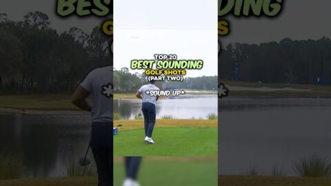 Top 20 Best Sounding Golf Shots | Part 2