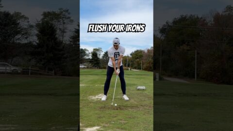 Start compressing the ball, an easy way to flush your irons every time
