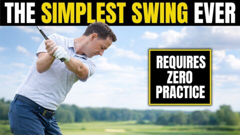This Ridiculously Easy Golf Swing Requires Almost No Practice