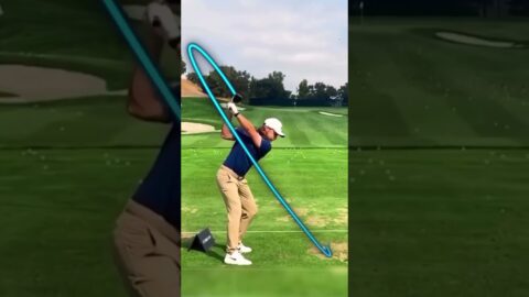 The OPPOSITE of “over the top” ❌ If you struggle with swinging the hand path over the top more than